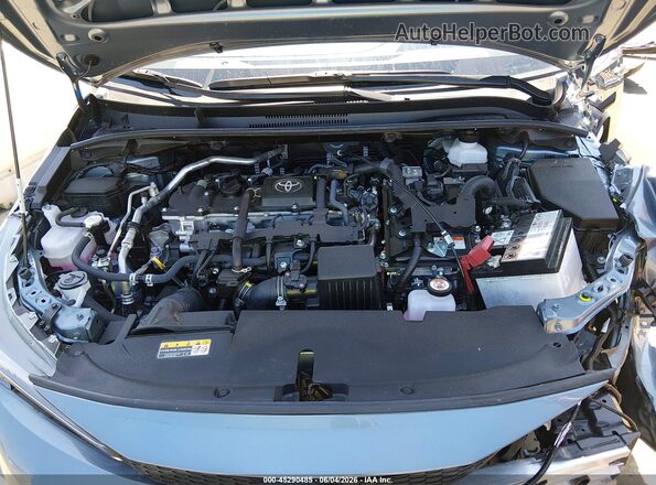 JTDBCMFE4T3133678 2026 TOYOTA COROLLA HYBRID Light Blue Вид ззаду
