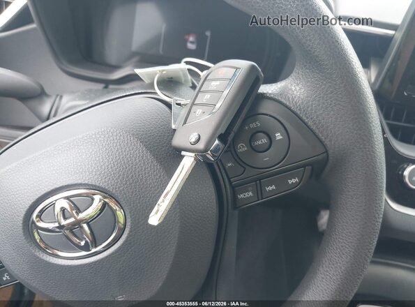 JTDBCMFE4T3145961 2026 TOYOTA COROLLA HYBRID Gray Widok deski rozdzielczej