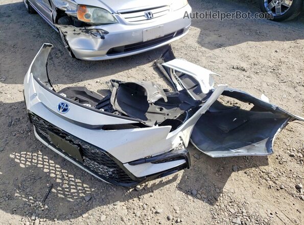 JTDBCMFE5P3012700 2023 TOYOTA COROLLA White Engine compartment view