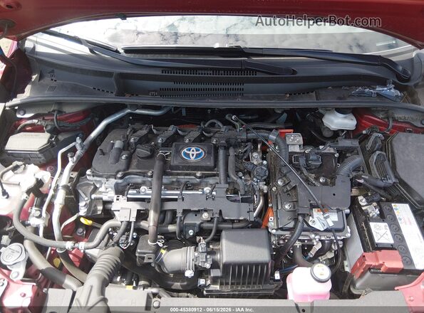 JTDBCMFE5PJ002664 2023 TOYOTA COROLLA Красный Вид сзади