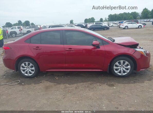 JTDBCMFE5T3124553 2026 TOYOTA COROLLA HYBRID Maroon Вид задньої частини салону