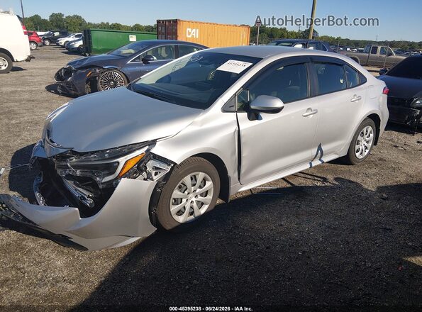 JTDBCMFE5T3124620 2026 TOYOTA COROLLA HYBRID Silver Առջևի ձախ երեք քառորդ տեսարան