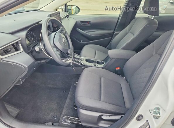 JTDBCMFE6PJ007694 2023 TOYOTA COROLLA White Սալոնի դիմացի տեսք