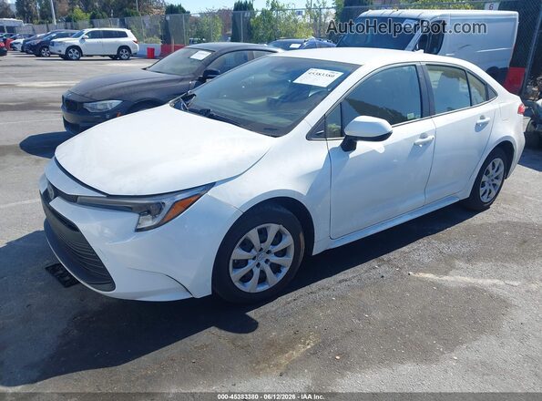 JTDBCMFE6S3069402 2025 TOYOTA COROLLA White Front left