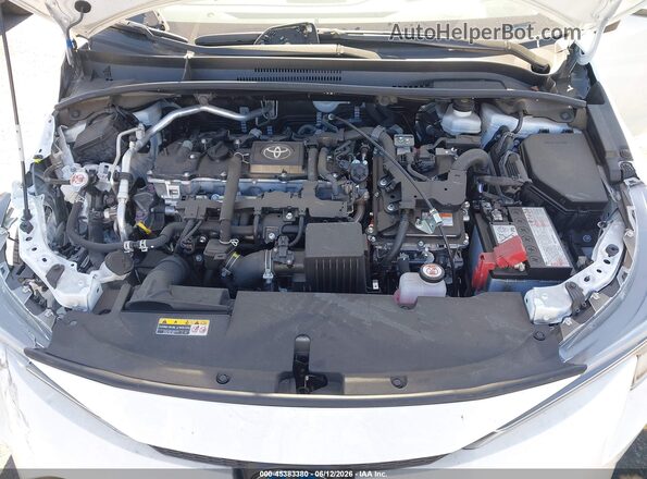 JTDBCMFE6S3069402 2025 TOYOTA COROLLA White Rear view