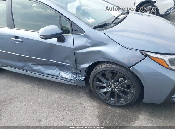 JTDBCMFE6T3141166 2026 TOYOTA COROLLA HYBRID Синий Вид спереди