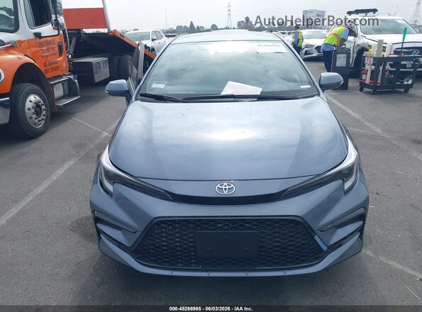 JTDBCMFE6T3141166 2026 TOYOTA COROLLA HYBRID Синий Вид щитка приборов