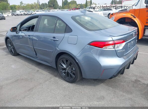 JTDBCMFE6T3141166 2026 TOYOTA COROLLA HYBRID Синий Задняя левая четверть