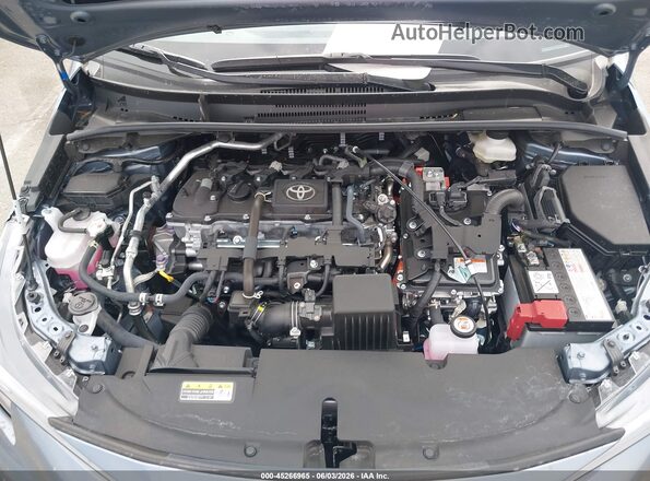 JTDBCMFE6T3141166 2026 TOYOTA COROLLA HYBRID Синий Вид сзади