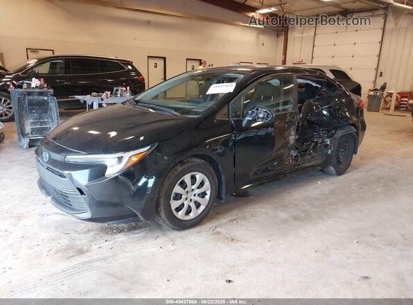 JTDBCMFE7R3064056 2024 TOYOTA COROLLA Black წინა მარცხენა ხედი სამი მეოთხედიდან