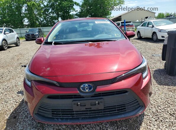 JTDBCMFE7S3087231 2025 TOYOTA COROLLA Burgundy Vista frontal