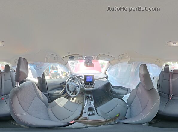 JTDBCMFE7S3087231 2025 TOYOTA COROLLA Burgundy Vista interior de 360 grados