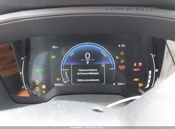 JTDBCMFE7T3138793 2026 TOYOTA COROLLA HYBRID White Հետևի նստատեղերի տեսք