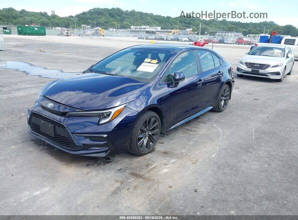 JTDBCMFE8RJ027089 2024 TOYOTA COROLLA Blue Առջևի ձախ երեք քառորդ տեսարան