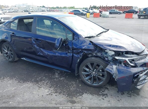JTDBCMFE8RJ027089 2024 TOYOTA COROLLA Blue Դիմացի տեսք