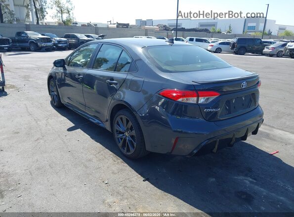 JTDBCMFE8S3078246 2025 TOYOTA COROLLA Gray Rear left