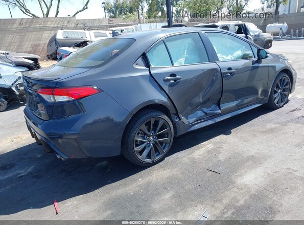 JTDBCMFE8S3078246 2025 TOYOTA COROLLA Gray Rear right