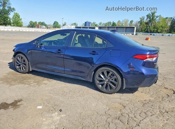 JTDBCMFE8S3084290 2025 TOYOTA COROLLA Blue Trasero izquierdo
