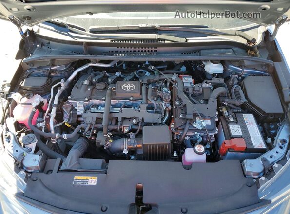 JTDBCMFE8SJ047686 2025 TOYOTA COROLLA Blue Вид задньої частини салону