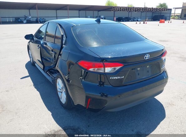 JTDBCMFE9PJ003512 2023 TOYOTA COROLLA Black უკანა მარცხენა