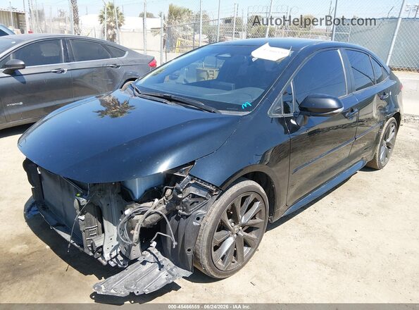 JTDBCMFE9R3040440 2024 TOYOTA COROLLA Black Vista tres cuartos delantera izquierda