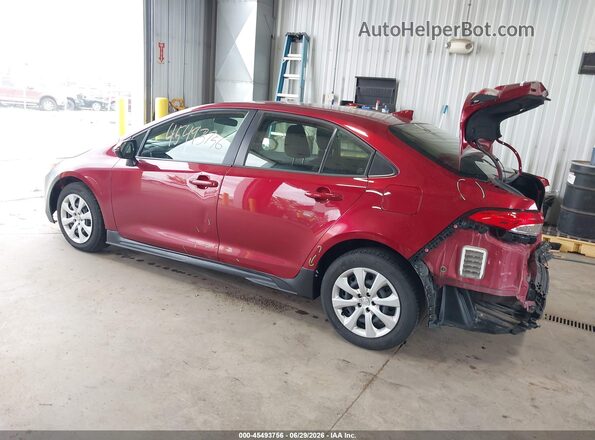 JTDBCMFE9RJ022970 2024 TOYOTA COROLLA Красный Задняя левая четверть