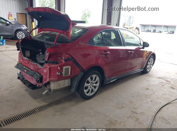 JTDBCMFE9RJ022970 2024 TOYOTA COROLLA Красный Задняя правая четверть