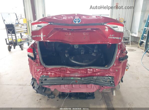 JTDBCMFE9RJ022970 2024 TOYOTA COROLLA Красный 