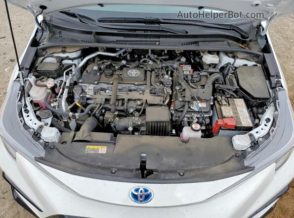 JTDBCMFEXP3026401 2023 TOYOTA COROLLA White Սալոնի հետևի տեսք