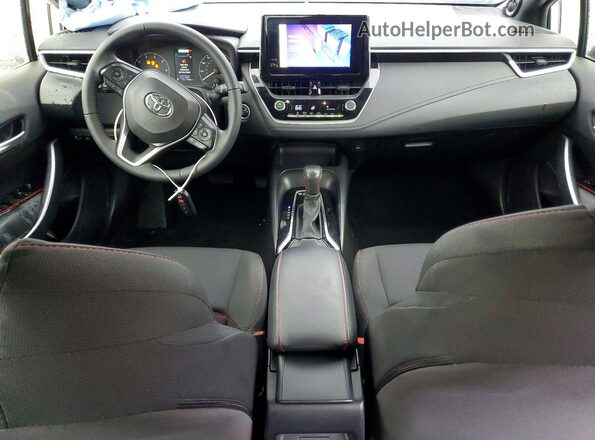 JTDBCMFEXP3026401 2023 TOYOTA COROLLA White Առջևի վահանակի տեսք