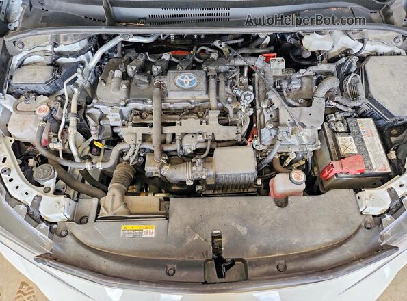 JTDBCMFEXR3044092 2024 TOYOTA COROLLA White Rear interior view