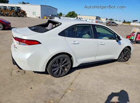 JTDBCMFEXRJ017261 2024 TOYOTA COROLLA White უკანა მარჯვენა