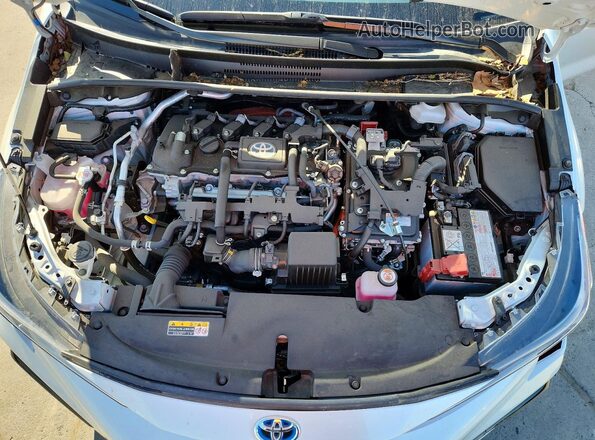 JTDBCMFEXRJ017261 2024 TOYOTA COROLLA White უკანა სალონის ხედი