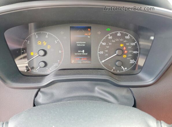 JTDBCMFEXS3077275 2025 TOYOTA COROLLA Silver Սարքավորումների վահանակի տեսք