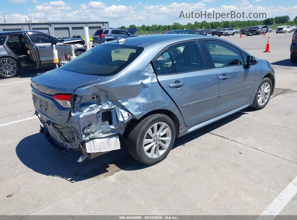 JTDBCMFEXSJ037726 2025 TOYOTA COROLLA Blue Задня права чверть