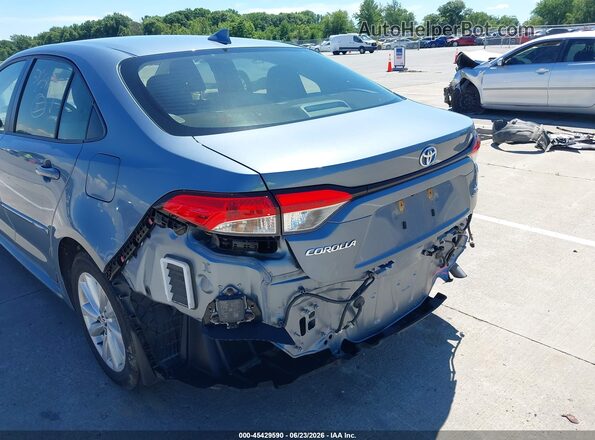 JTDBCMFEXSJ037726 2025 TOYOTA COROLLA Blue Вид спереду