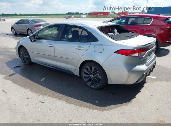 JTDBDMHE0PJ000640 2023 TOYOTA COROLLA Silver უკანა მარცხენა