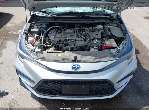 JTDBDMHE0PJ000640 2023 TOYOTA COROLLA Silver უკანა ხედი