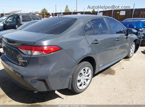 JTDBDMHE1P3006273 2023 TOYOTA COROLLA Gray Trasero derecho