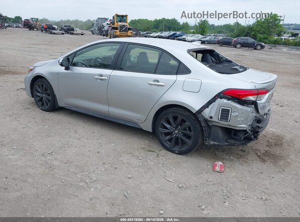 JTDBDMHE2PJ001451 2023 TOYOTA COROLLA Серебряный Задняя левая четверть