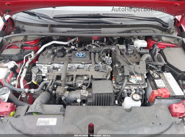 JTDBDMHE3RJ008573 2024 TOYOTA COROLLA Red Widok z tyłu