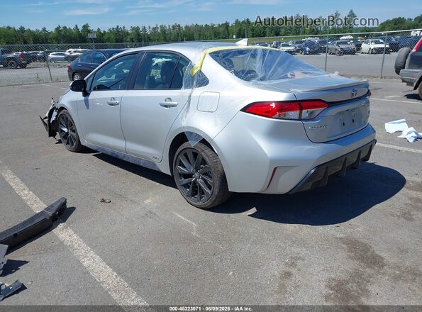 JTDBDMHE3S3020622 2025 TOYOTA COROLLA Silver Rear left