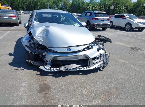 JTDBDMHE3S3020622 2025 TOYOTA COROLLA Silver Front view