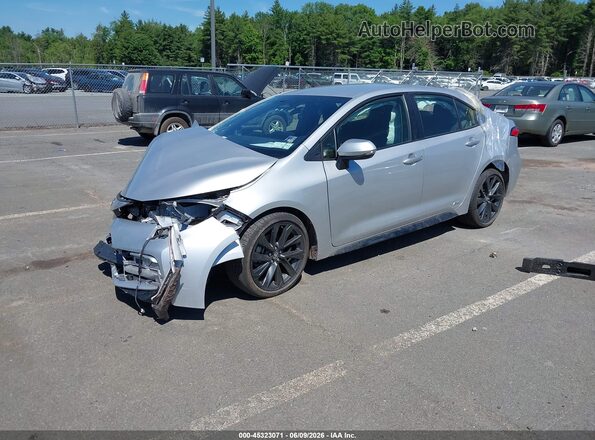 JTDBDMHE3S3020622 2025 TOYOTA COROLLA Silver Front left