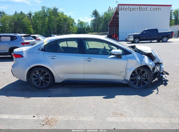 JTDBDMHE3S3020622 2025 TOYOTA COROLLA Silver 360 interior view