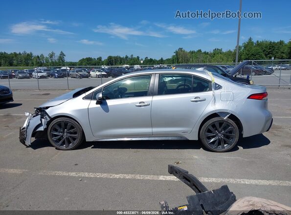 JTDBDMHE3S3020622 2025 TOYOTA COROLLA Silver 
