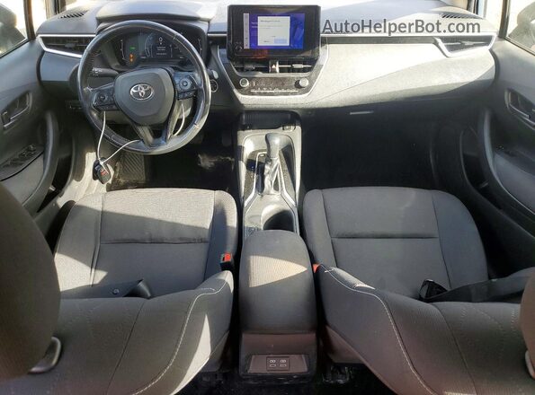 JTDBDMHE4P3005151 2023 TOYOTA COROLLA Silver Dashboard view