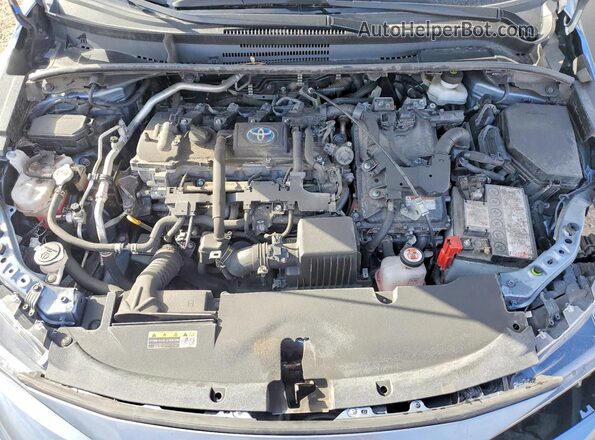 JTDBDMHE4P3005151 2023 TOYOTA COROLLA Silver Rear interior view