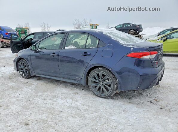 JTDBDMHE4S3021357 2025 TOYOTA COROLLA Синий Задняя левая четверть