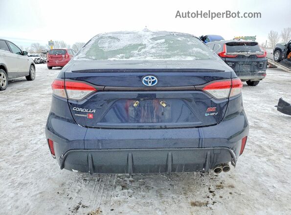 JTDBDMHE4S3021357 2025 TOYOTA COROLLA Синий Вид сзади
